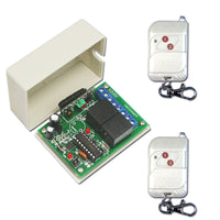 2CH DC RF Wireless Memory Remote Control Switch 433MHz