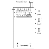 1 Button 1000M Wireless Remote Control / Transmitter (Model 0021023)