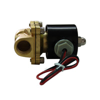 DC / AC Brass NC Electric Solenoid Valve For Gas or Liquid (Model 0022104)