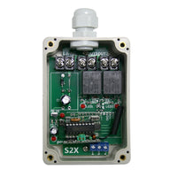 12 Channels Transmitter Control 6 Receivers 433MHz Radio Reomte Control System  (Model 0020724)