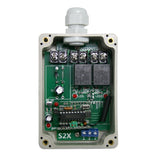 12 Channels Transmitter Control 6 Receivers 433MHz Radio Reomte Control System  (Model 0020724)