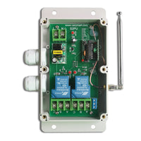 2 Way 500M AC RF Remote Control Receiver With 30A High Power Relay Output (Model 0020746)
