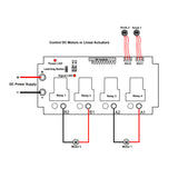 2 Channel 10A DC Power RF Remote Controller / Receiver Speed Adjustable (Model 0020502)