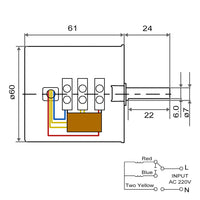 AC 220 Volt Pmsm Motor