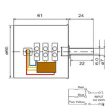 AC 220 Volt Pmsm Motor
