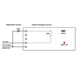 1 Channel AC 110V/220V Power Output Wireless Remote Switch Work in Self-locking Mode (Model 0020004)