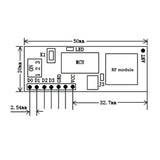 5 kilometers Long Distance 4 CH Bidirectional Receiver Module For Wireless Switch (Model 0020241)