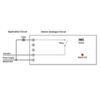6 Channels Remote Control 6 Single Channel Receivers RF System With AC 110V 220V Output (Model 0020623)