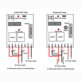 8 Buttons DC Transmitter To Control 4 Receivers Remote Control Kit With Four Control Modes (Model 0020534)