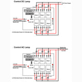 DC Power Dry Contact RF Radio Remote Control System With 6 Transmitter And 1 Receiver (Model 0020293)