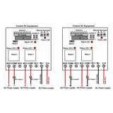 2 Way 500M AC 10A Power RF Radio Receiver With Self-locking, Momentary, Interlocking, Momentary + Self-locking Control Modes (Model 0020355)