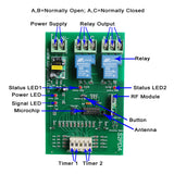 2 Ways AC 30A Remote Control Time Delay System Adjustable 0~99h (Model 0020663)