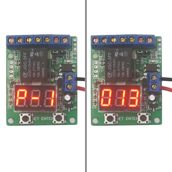 Multi Functional Voltage Detection Relay Controller with Time Timing ...