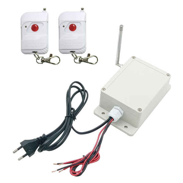 Wireless Remote Control Switch for Dual Control Lamp Circuit 