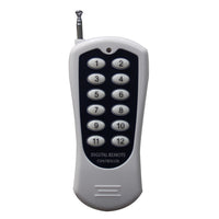 12 Channels Transmitter Control 6 Receivers 433MHz Radio Reomte Control System  (Model 0020724)