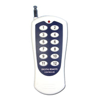 12Ways Remote Control 12 Receivers AC Remote Control System With Waterproof Function (Model 0020459)
