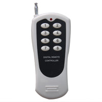 8 Buttons DC Transmitter To Control 4 Receivers Remote Control Kit With Four Control Modes (Model 0020534)