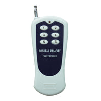 6 Channels Remote Control 6 Single Channel Receivers RF System With AC 110V 220V Output (Model 0020623)