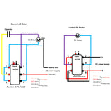 AC Power Wireless Remote Control Receiver Double Pole Double Throw (DPDT) Switch For Winch Crane Electric Hoist (Model 0020565)