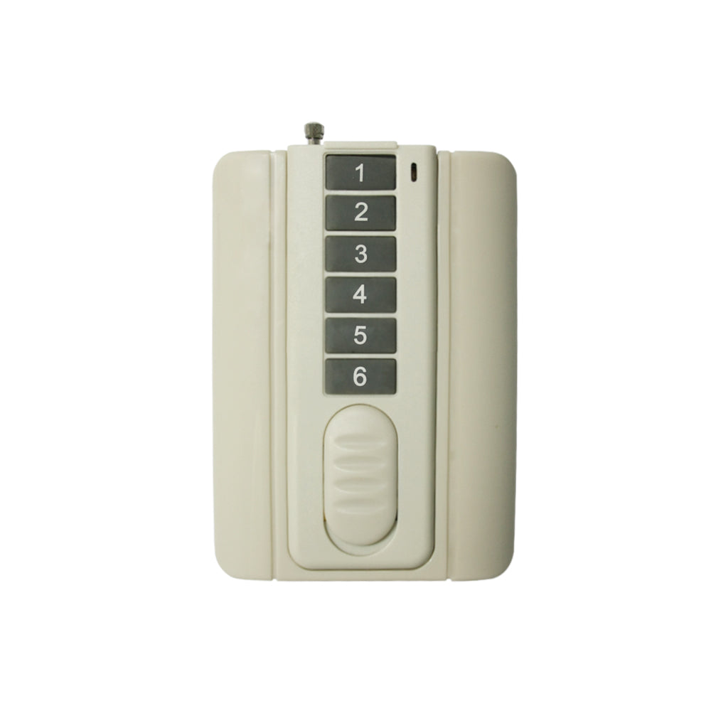 6 Buttons Wireless RF Remote Control /Transmitter With Wall Mounted Su ...