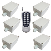 12CH Transmitter Control 6 Receiver 433MHz Radio Reomte Control System