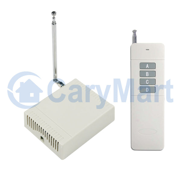 Long Distance Radio Control Long Range RF Remote Control System 10A AC Power Dry Contact Output ...