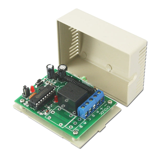 1 Way DC Power Output Wireless Receiver Receives and Demodulates RF Signals (Model 0020413)