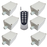 500M Remote Control 6 Receivers Radio System With 2 CH AC Power Output