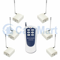 DC One Remote Control Six Receiver RF Wireless Remote Control System
