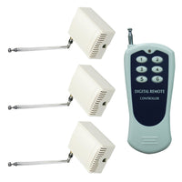 500M One Remote Control to Three Receivers Radio Remote Control System