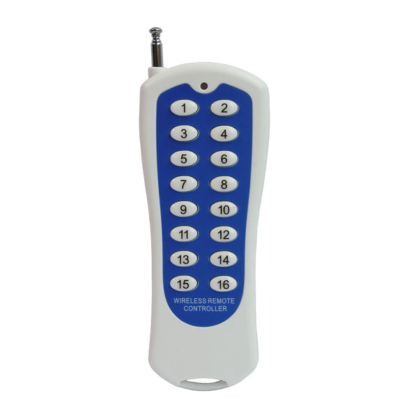 16 Buttons 500M RF Radio Remote Control / Transmitter With Up Down Key ...