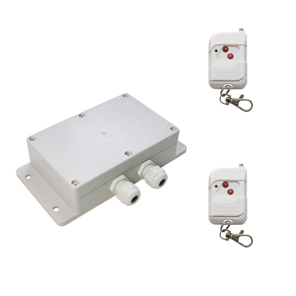 2 Channels AC 110V 220V 30A High Power Output AC Equipments Wireless Remote Switch (Model 0020532)