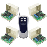 4 CH DC 1 Transmitter Controls 4 Receivers Radio Remote Control System