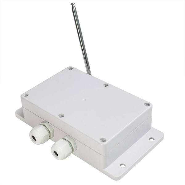 Single Channel AC 110V 220V Long Range Wireless Receiver / Controller Delay Time Adjustable (Model 0020482)