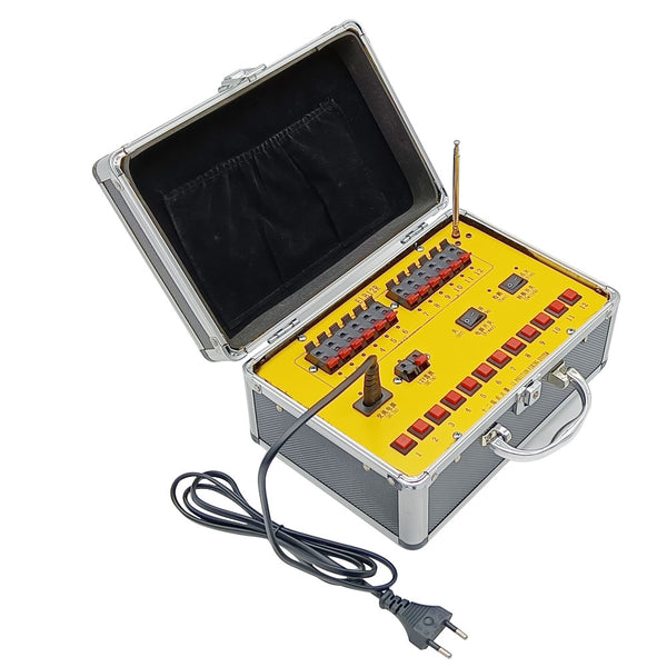 Wireless Fire Ignition Module 12 CH 500m RF Wireless Remote Control Firework Ignitor System ...