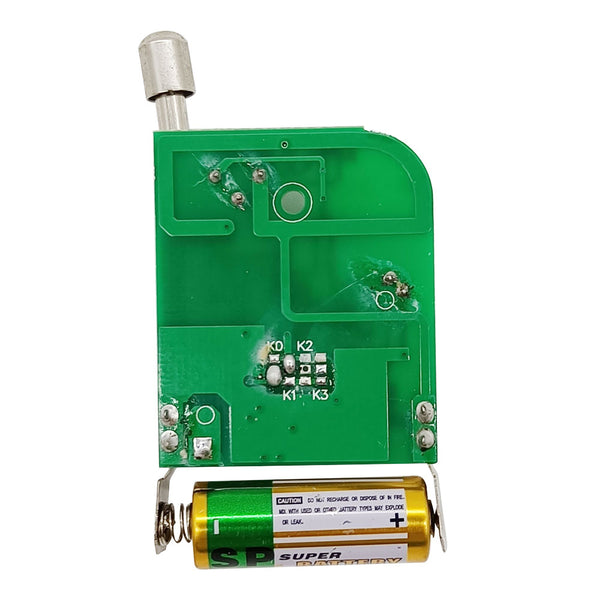Remote In Line Mounted Transmitter 2 Channel 100M Wireless Remote Control / Transmitter With Sliding Cover ...
