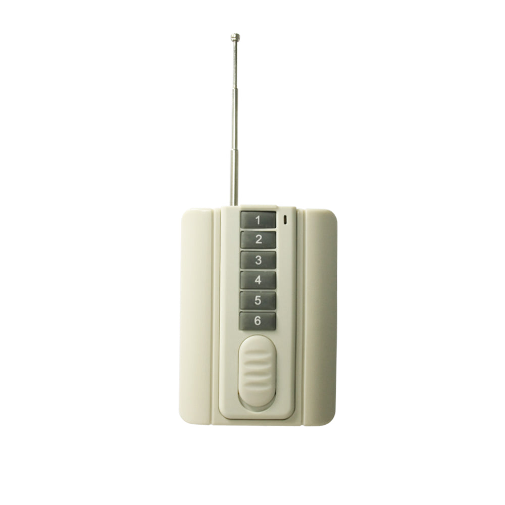 6 Buttons Wireless RF Remote Control /Transmitter With Wall Mounted Su ...