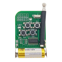 2 Buttons 100M RF Remote Control / Transmitter With Sliding Cover (Model 0021005)