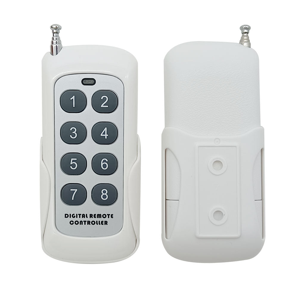Buttonless Remote Control 8 Buttons 500M Wireless Remote Control / Transmitter (Model 0021014 ...